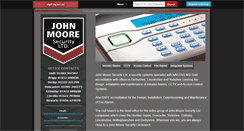 Desktop Screenshot of johnmooresecurity.co.uk